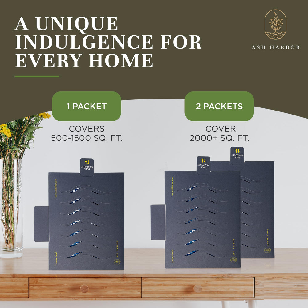 Ash Harbor balanced aroma complements year-round decor and seasonal moods.