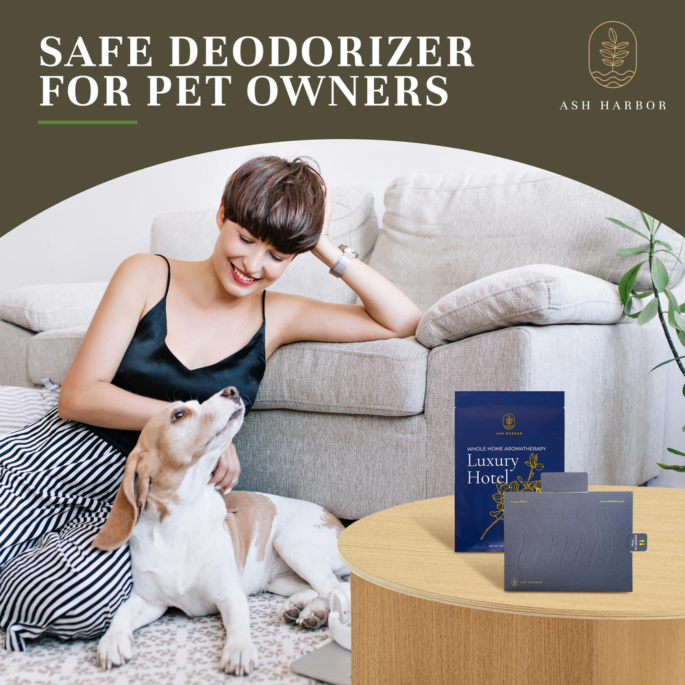 Ash Harbor easy-attach vent diffuser refreshing larger rooms discreetly.