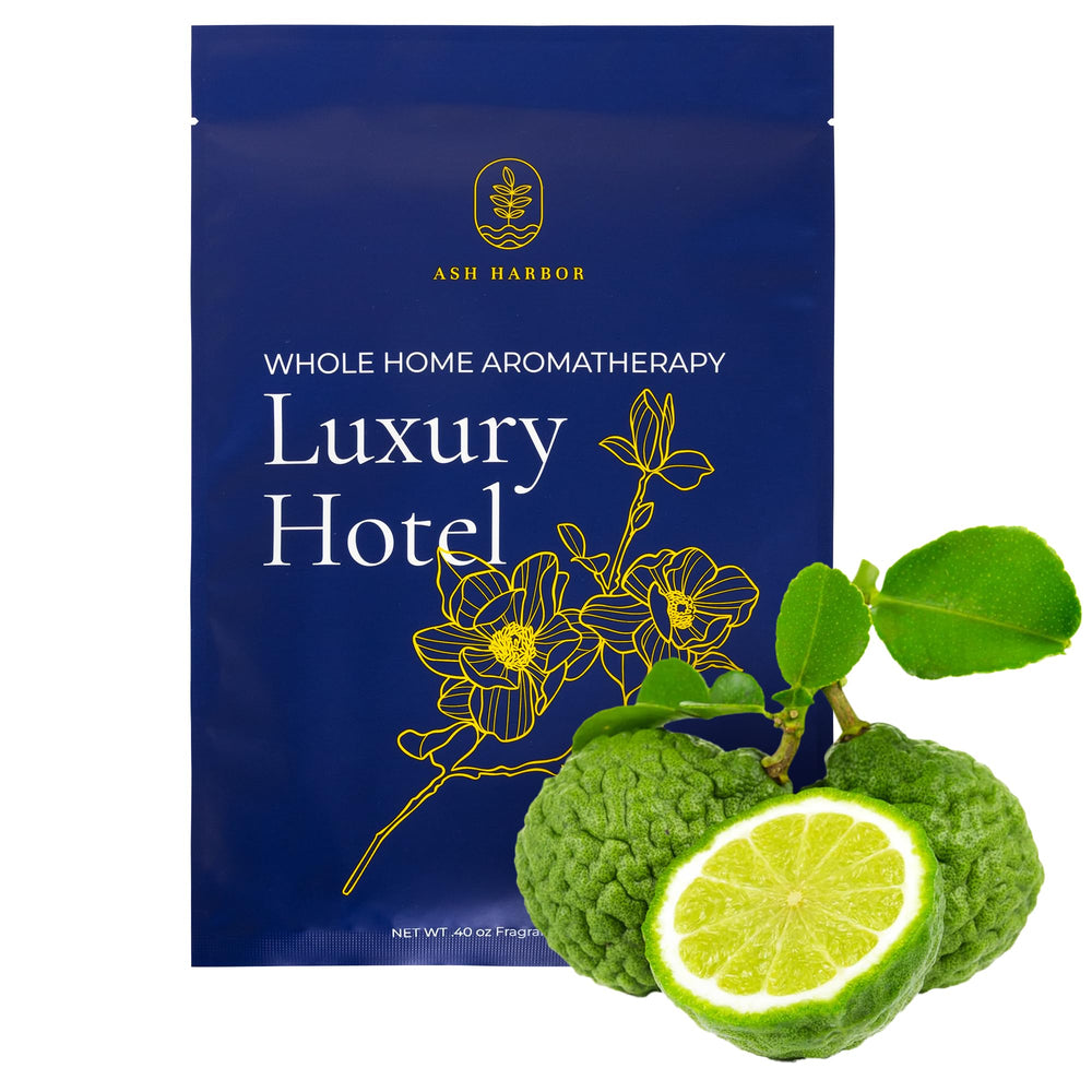 Ash Harbor Luxury Hotel Aromatherapy 4 Pack on a vent diffuser delivering spa-like ambience.