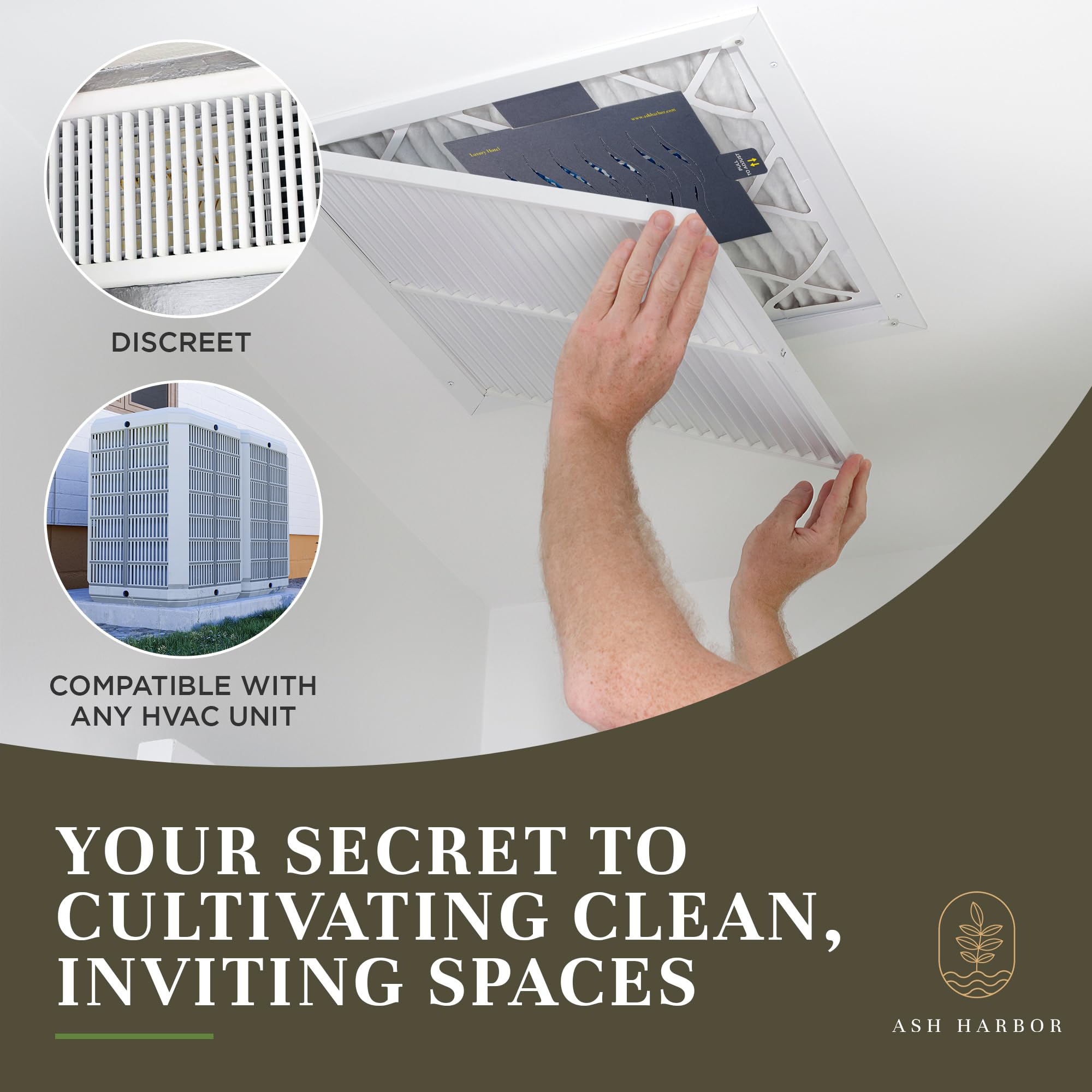 Ash Harbor spa-like aroma enhances tranquil spaces during daily routines.