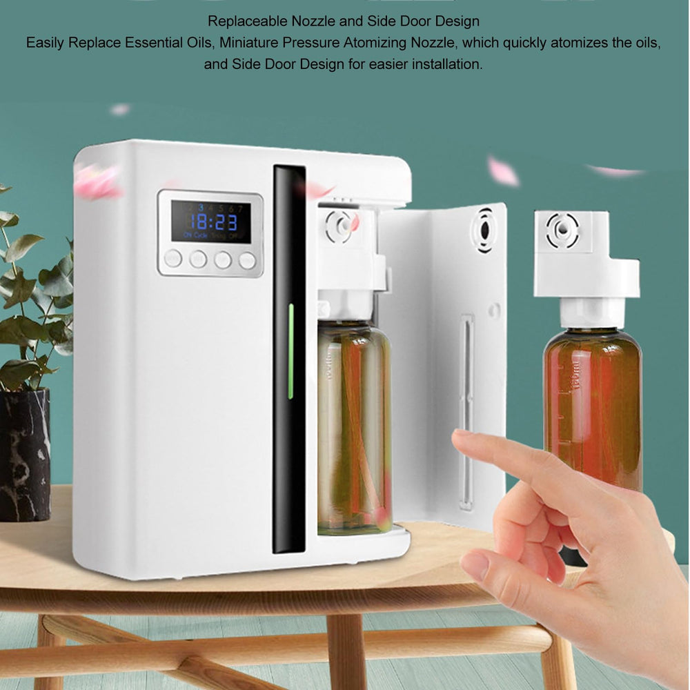 ASHATA diffuser offers customizable aromas with essential oils for mood.