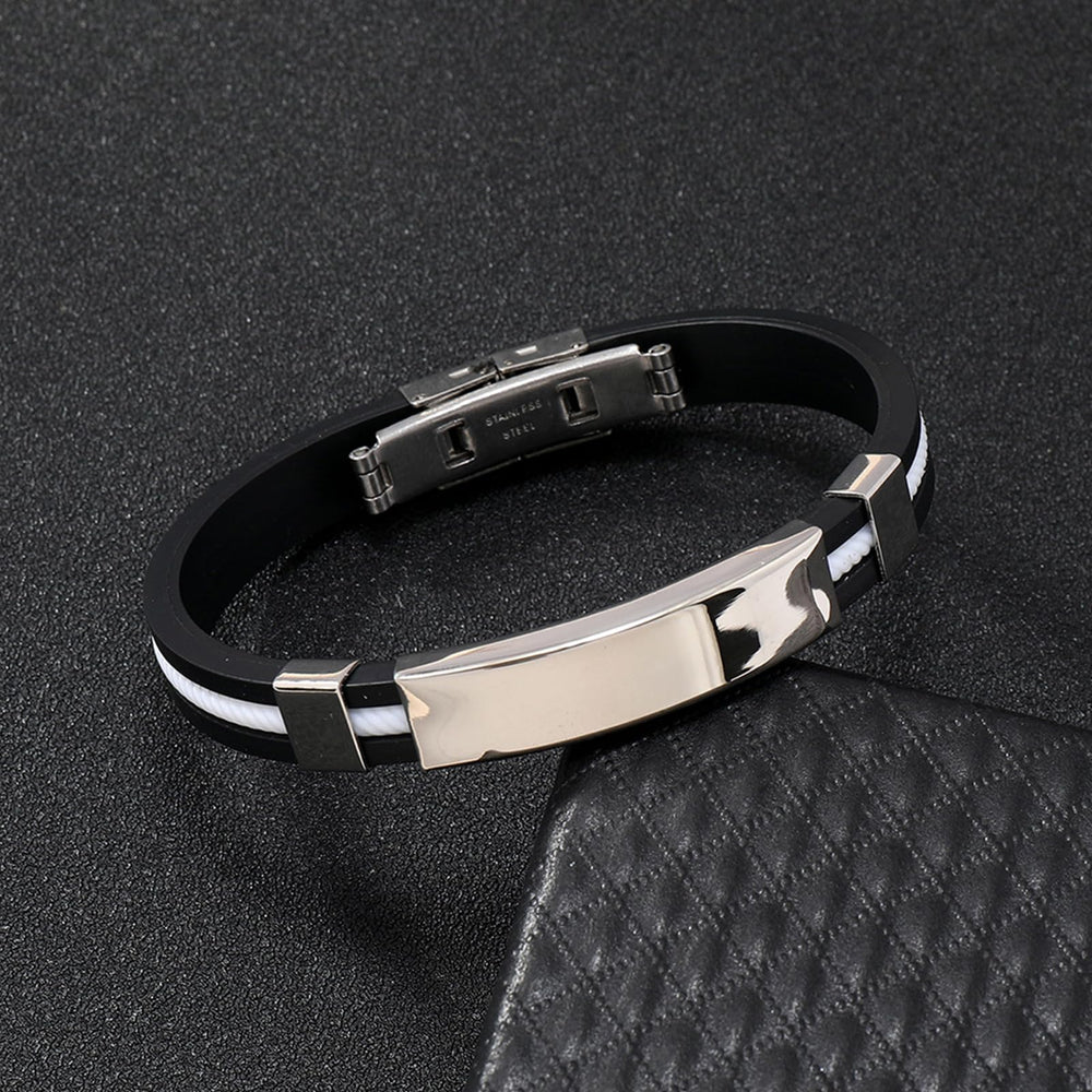 Asiamist Apus lympunclog titanium wristband lifestyle image conveys modern wellness