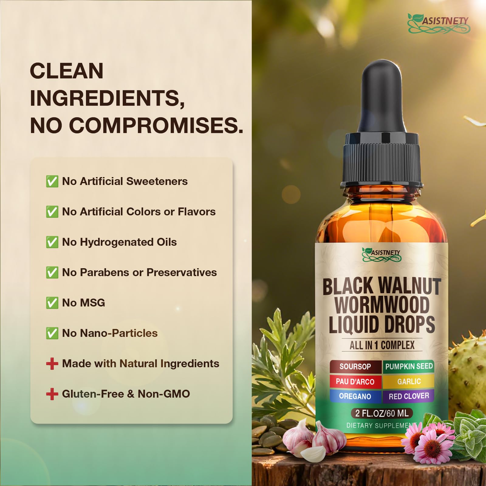 ASISTNETY herbal wisdom blend reflecting traditional roots for modern health