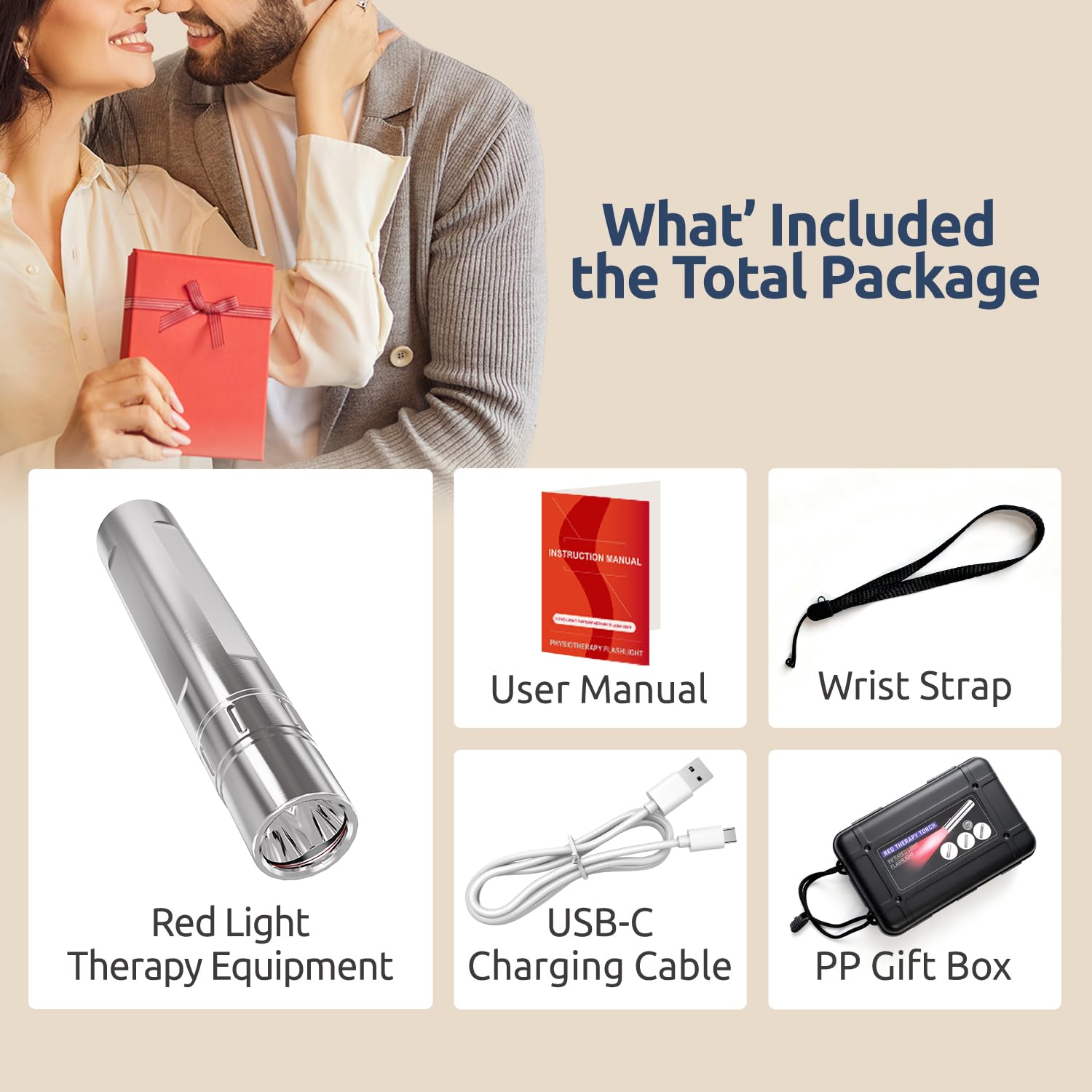 A SmallGoal portable wand enables convenient body sessions on the go.