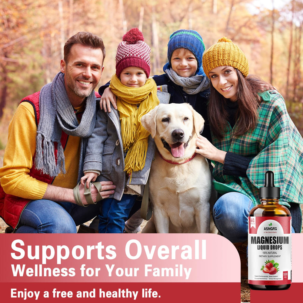ASMGRG Magnesium Liquid Drops with an electrolyte-rich profile for active days