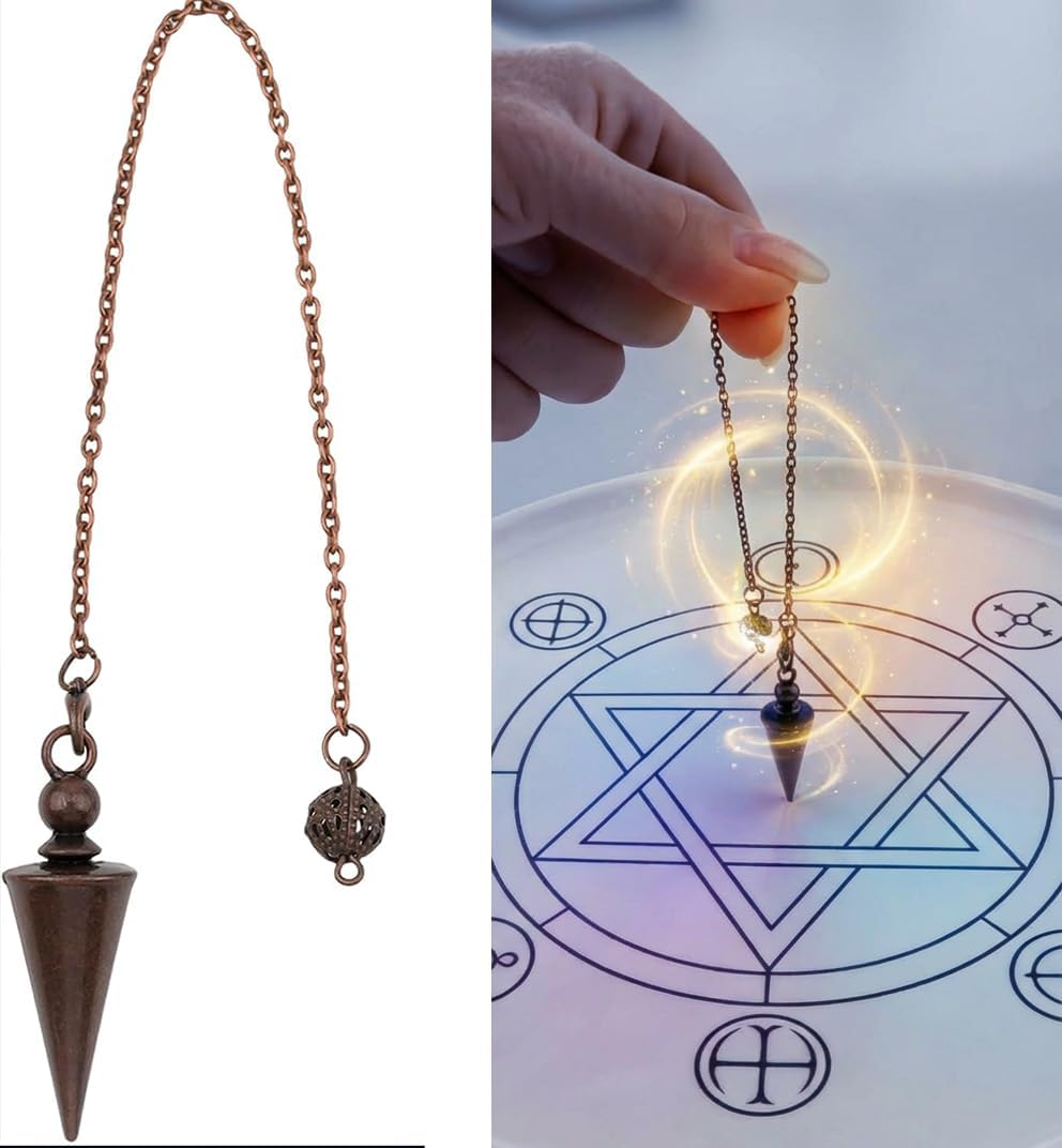 Asofelk pendulum kit image inspiring witchcraft and energy work practices.