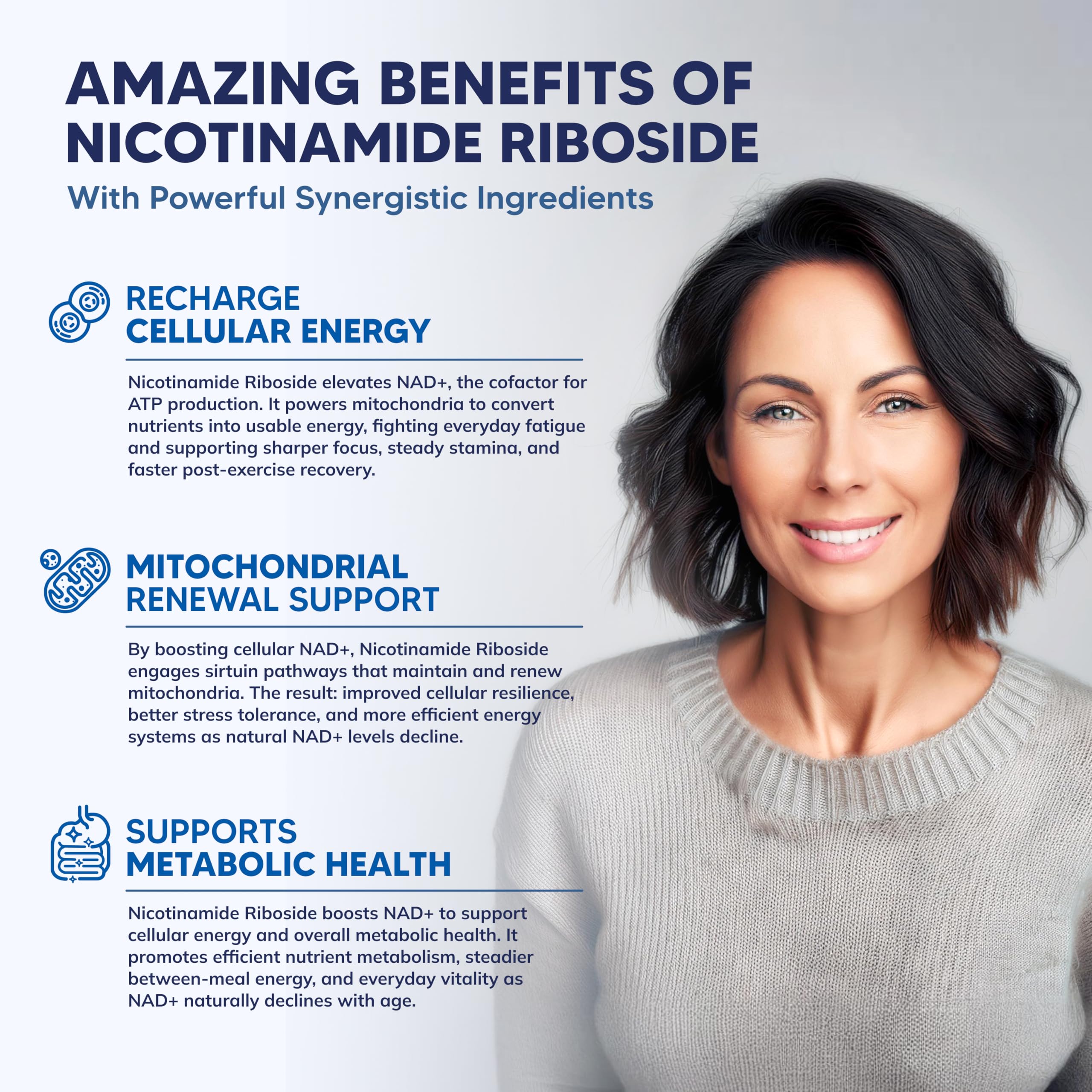aSquared Nutrition NAD+ Resveratrol serving scene with glass