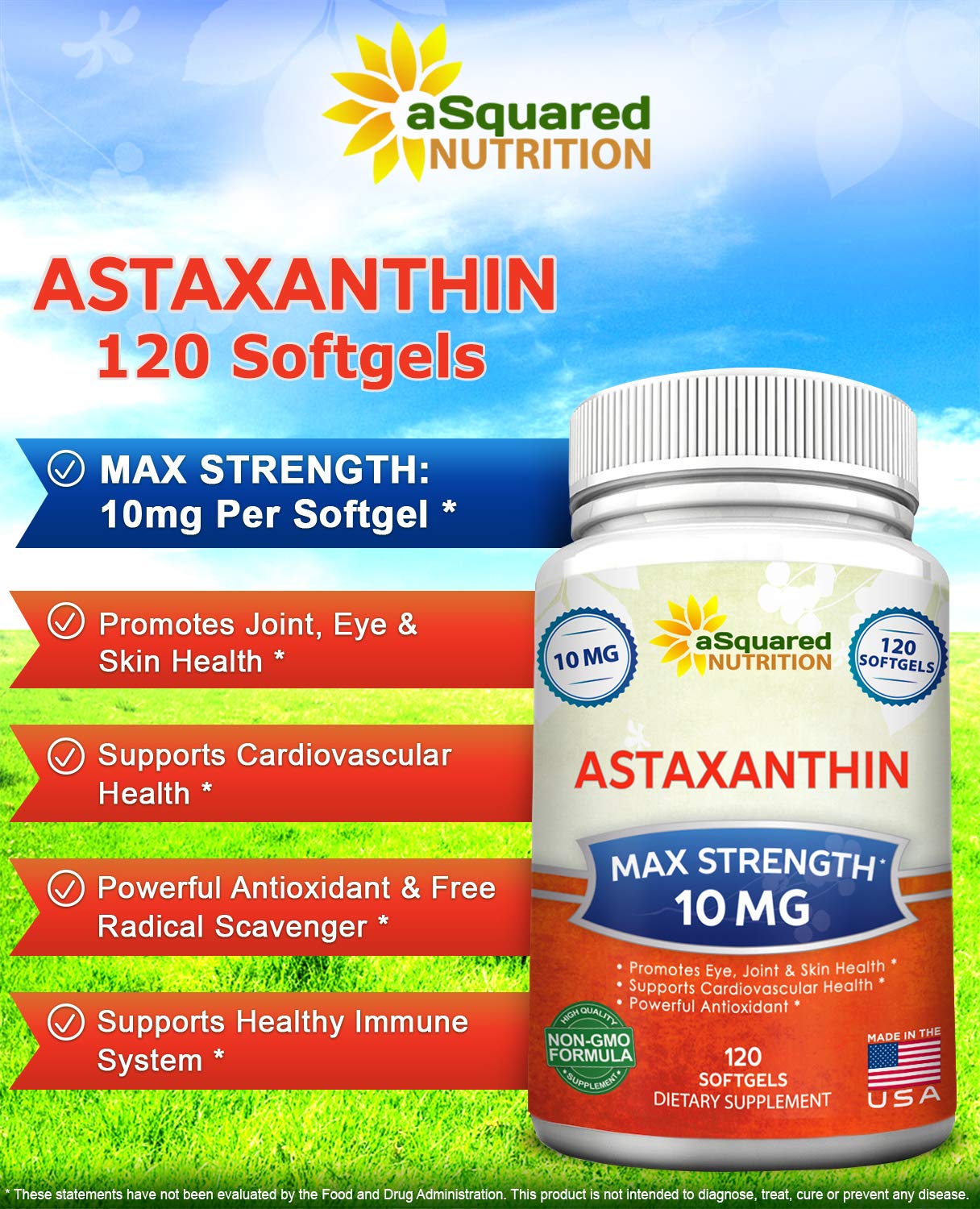 aSquared Nutrition Astaxanthin on athlete during recovery scene