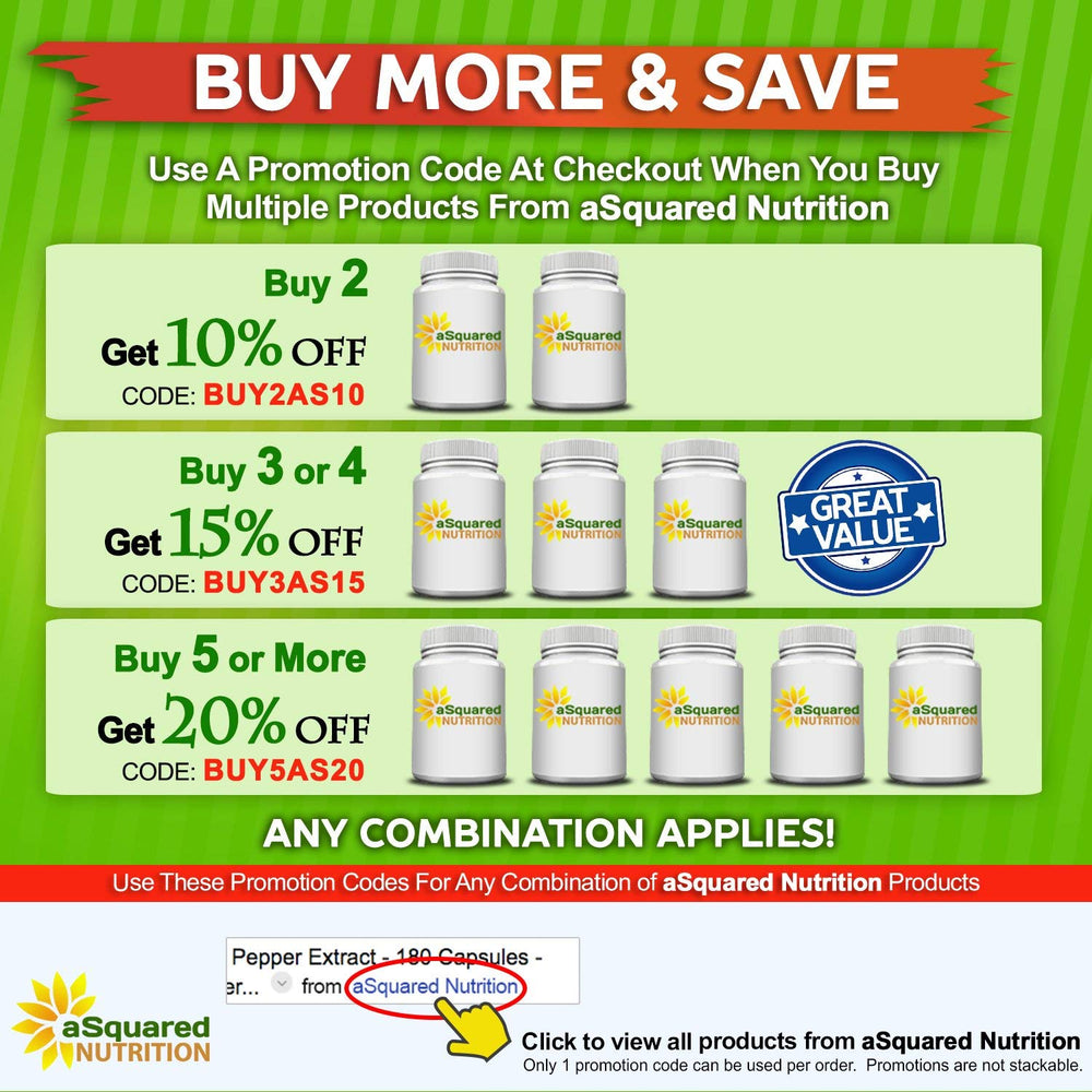 aSquared Nutrition Astaxanthin label in a USA GMP facility context