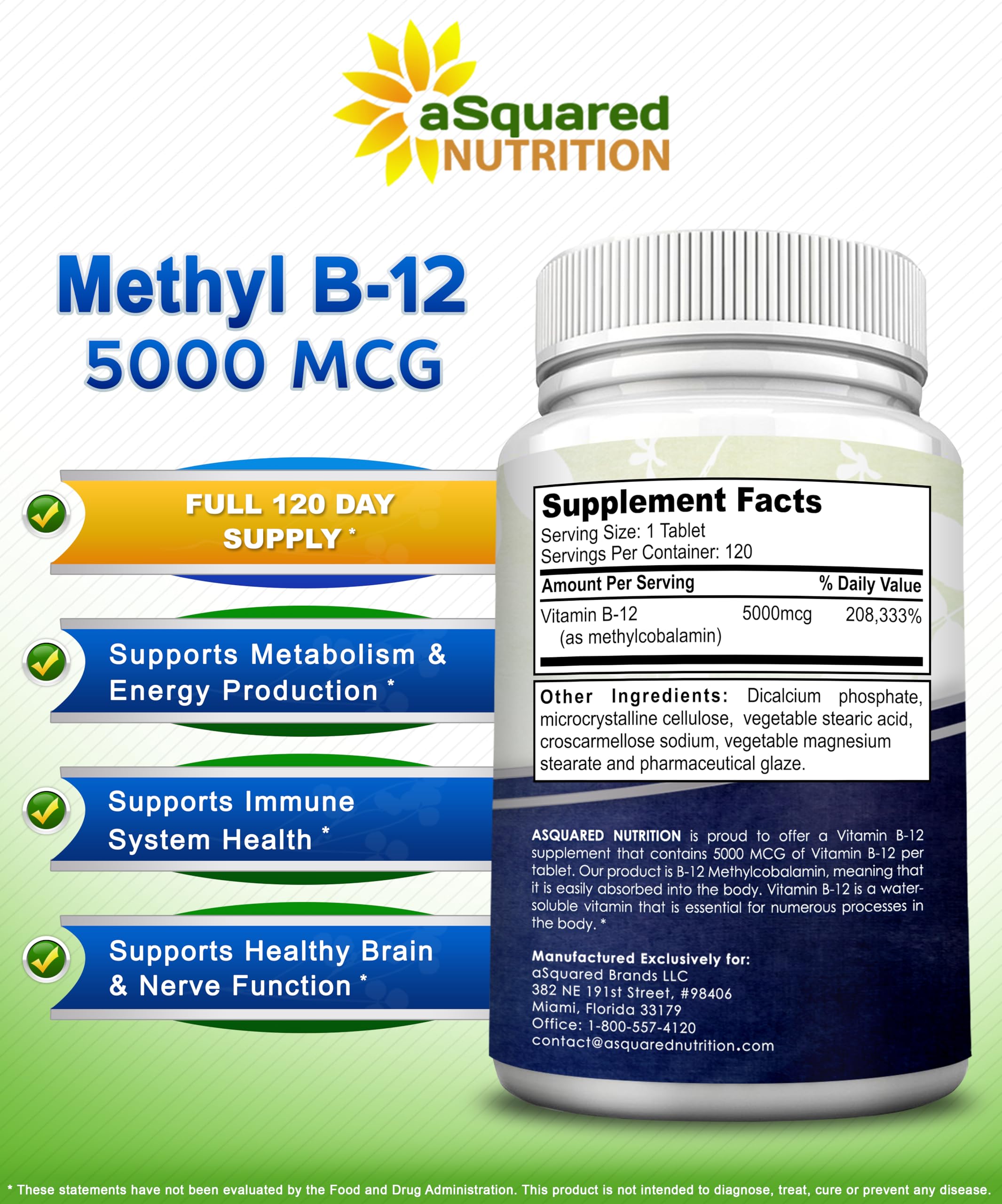 asquared nutrition vitamin b12-5000mcg nutrition facts panel aiding energy-related decision making