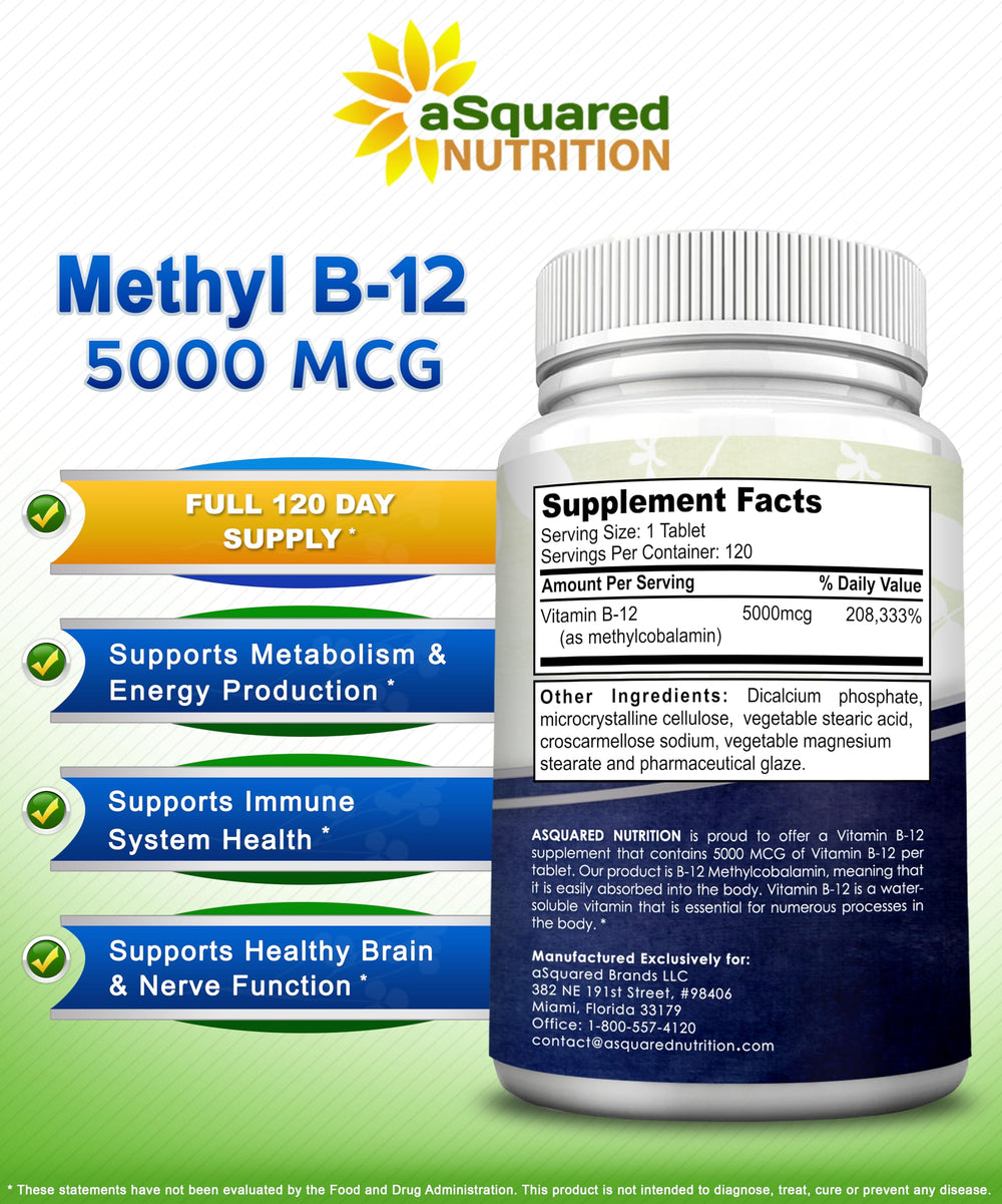 asquared nutrition vitamin b12-5000mcg nutrition facts panel aiding energy-related decision making