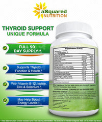 aSquared Nutrition thyroid support label view highlights iodine and Ashwagandha