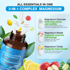 ASSR Magnesium Complex capsules close-up highlighting bioavailable form