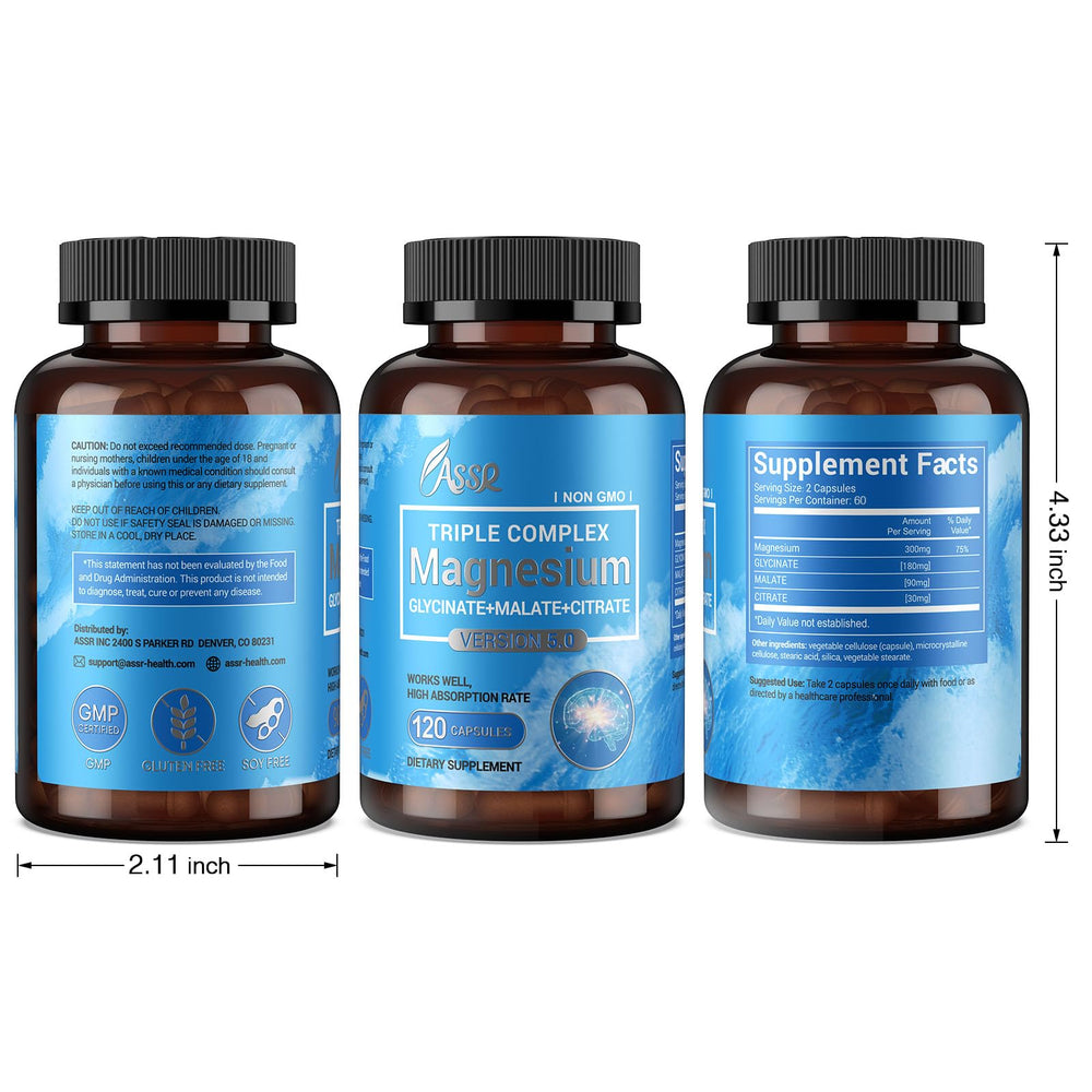 ASSR capsule in hand, illustrating easy daily supplementation