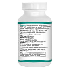 Floracor vegetarian capsules ready to support digestion
