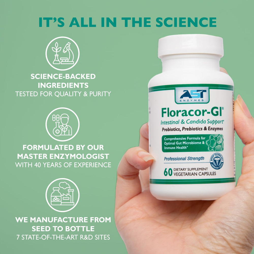 Daily use of Floracor to support gut microflora balance