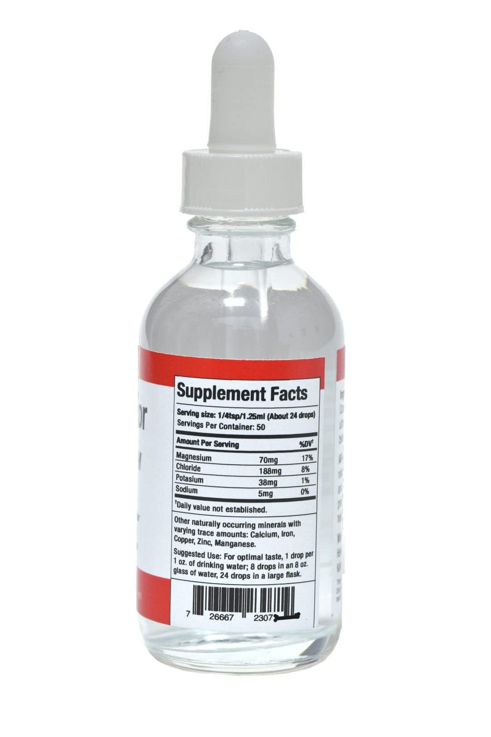 AstaFactor Magnesium Drops added to water for easy hydration and daily minerals.