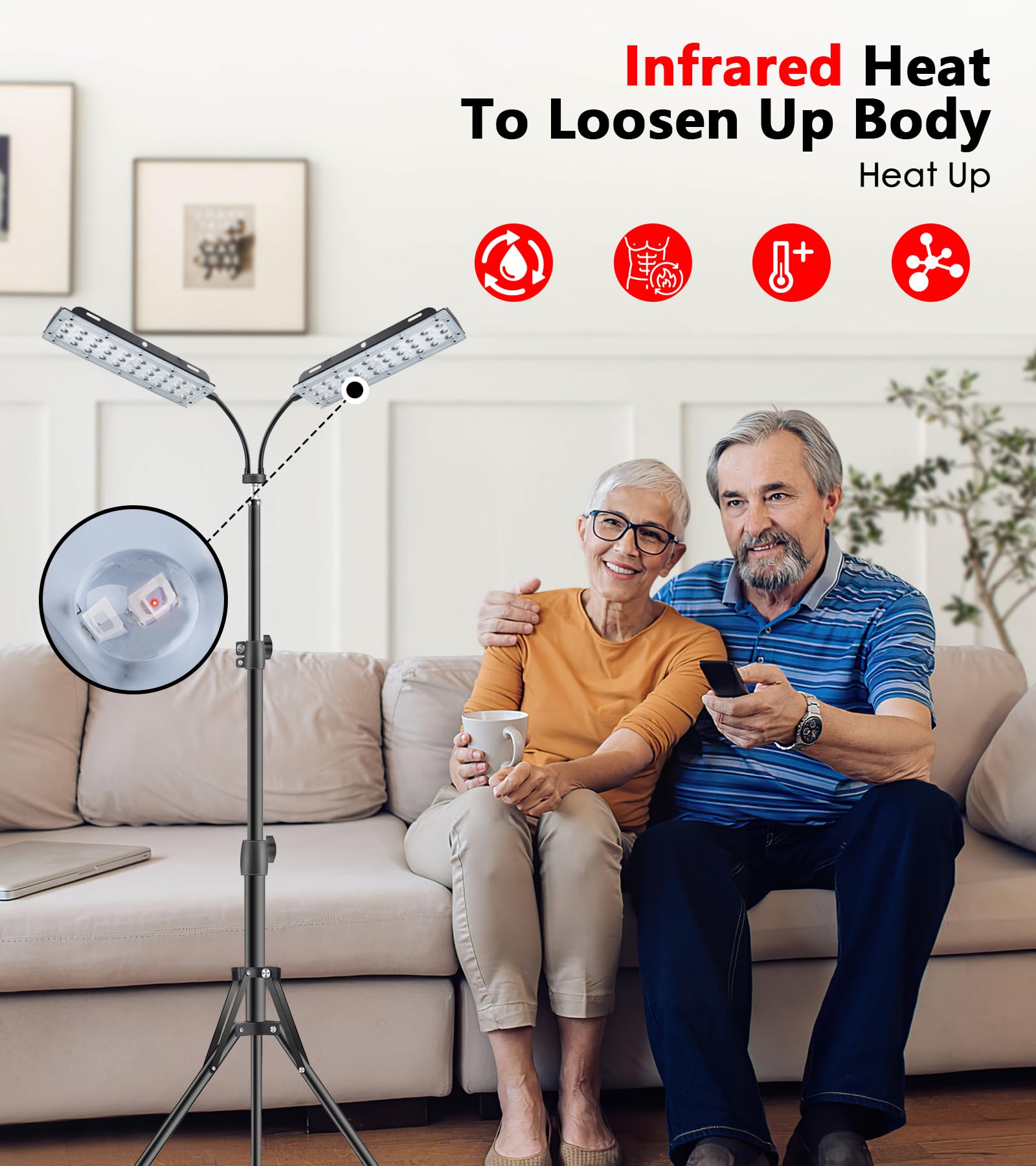 Astarexin 660nm red light coverage supports skin and tissue reach