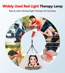 Astarexin 660nm red-light panel for deep skin reach and soothing sessions.
