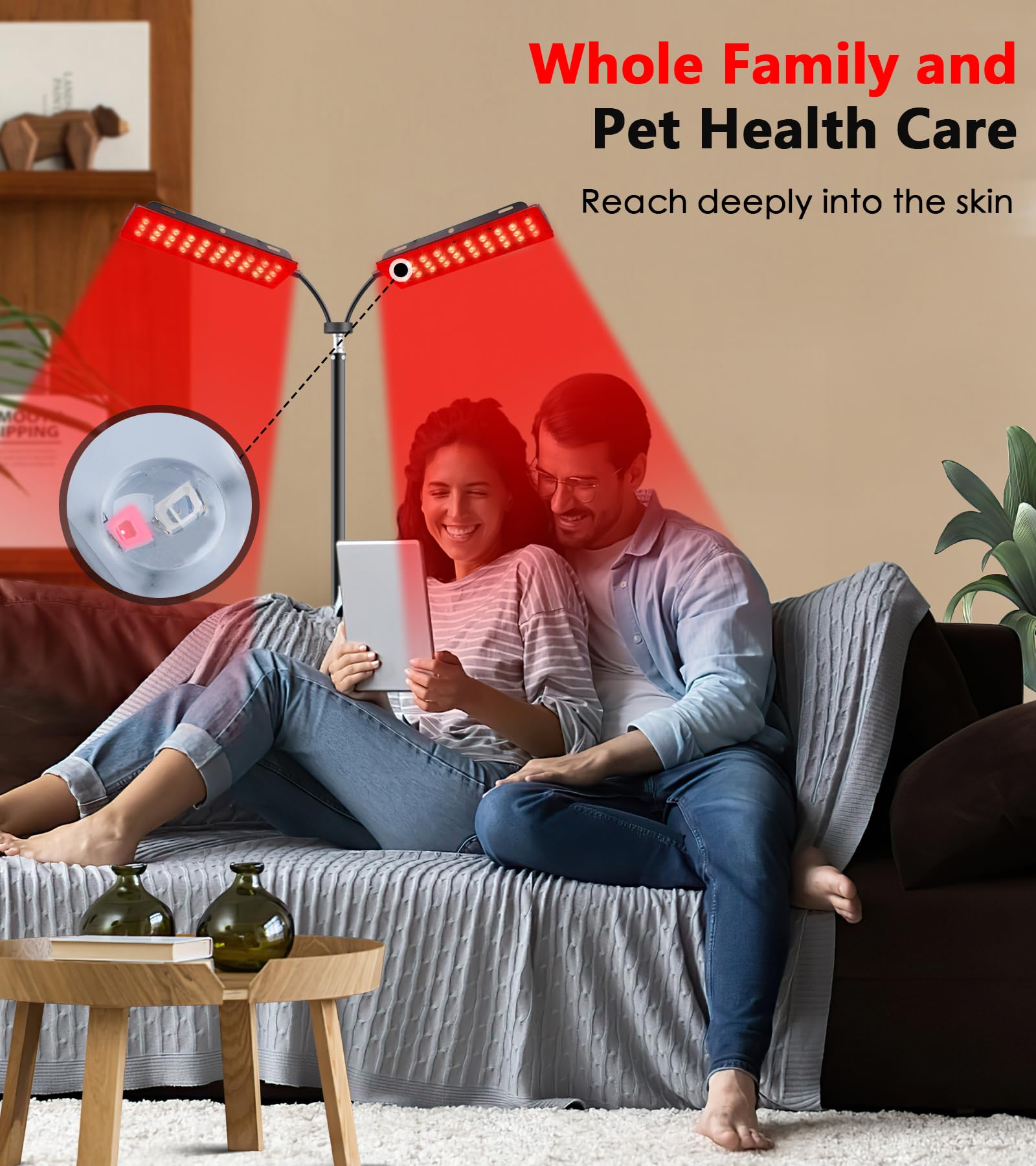 Astarexin 850nm near-infrared penetration adds warmth and circulation