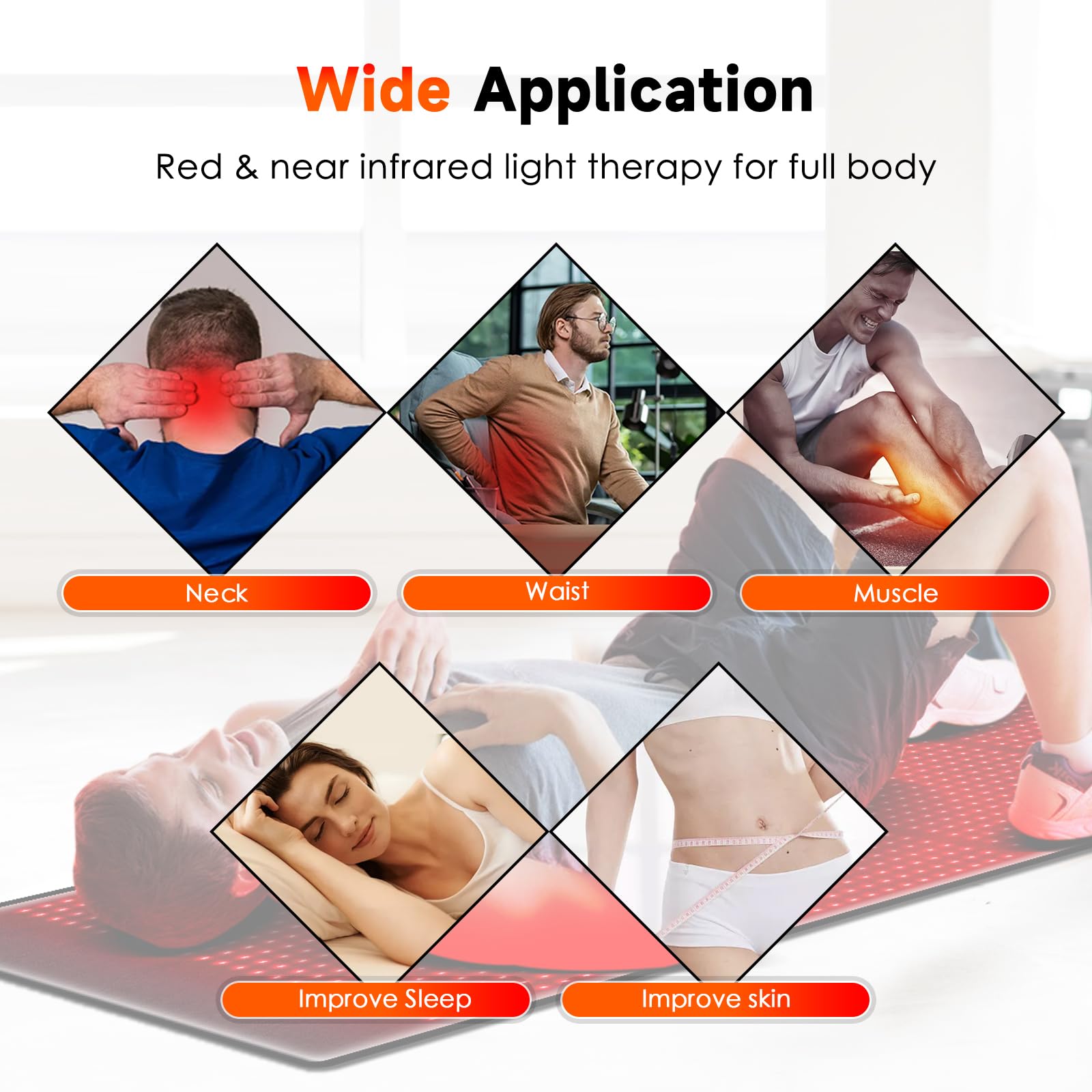 Astarexin mat with timer display for safe, scheduled use