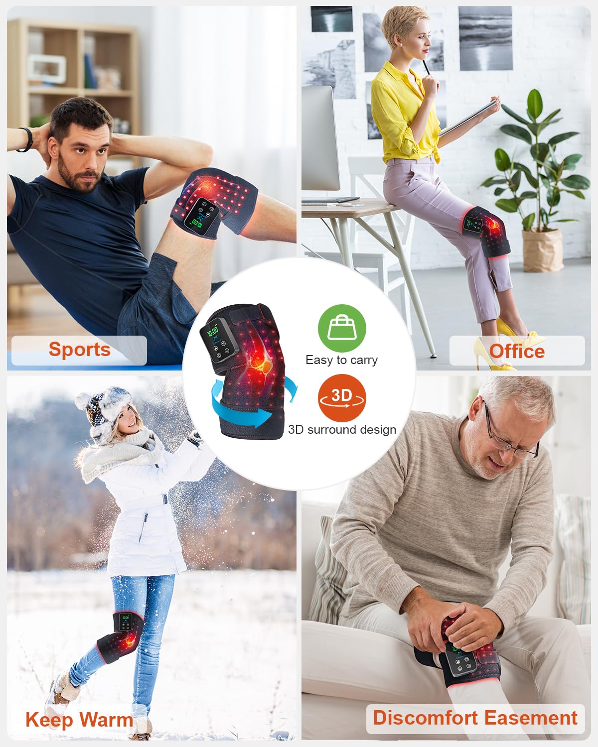 Astarexin versatile design for knees, elbows, and shoulders