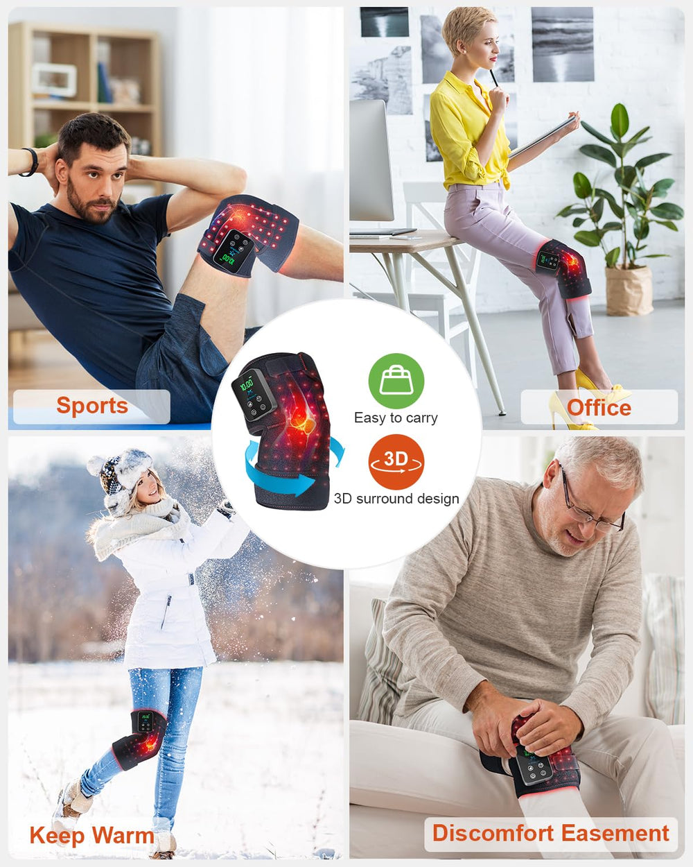 Astarexin versatile design for knees, elbows, and shoulders