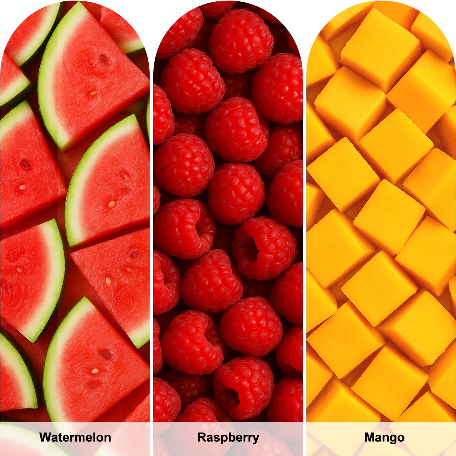 ASTOFLI tropical fruit flavor set for refillable inhaler pods.