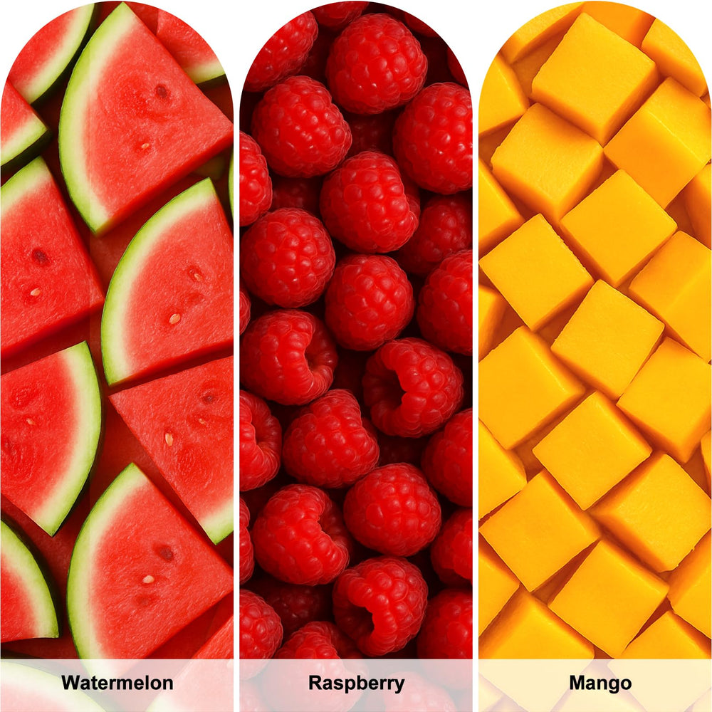 ASTOFLI tropical fruit flavor set for refillable inhaler pods.