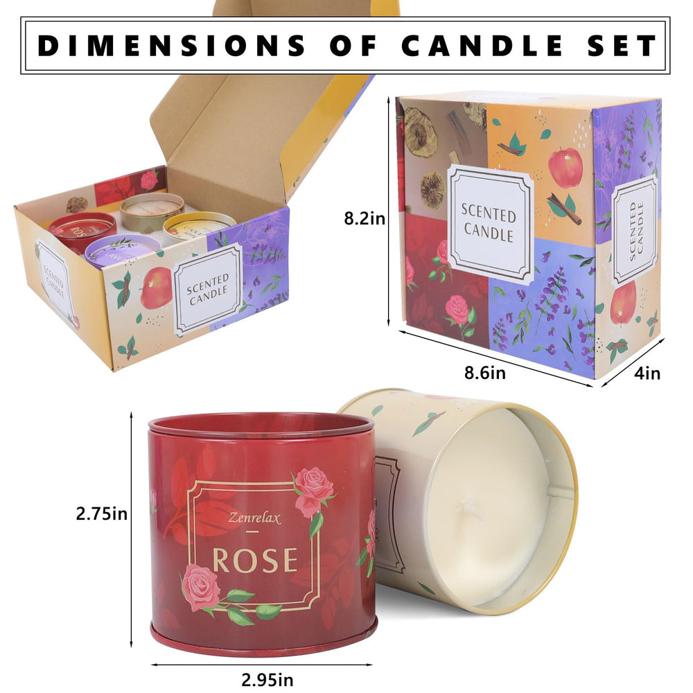 ASTRAEA 8oz jar candle in living room creating ambient scent