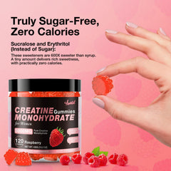 Asumtal Creatine Women pack shot, 120-count bottle for daily use