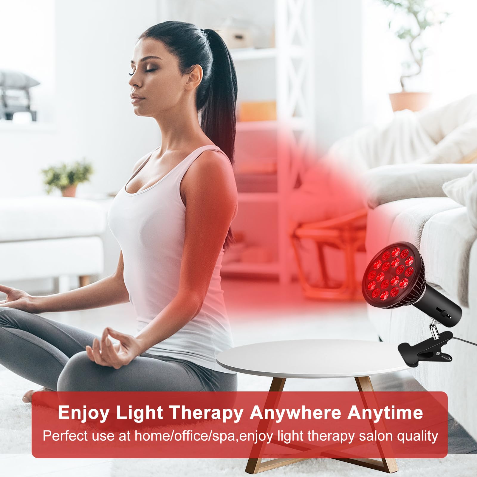 Aswaysun gift-ready red light therapy bulb for wellness-minded friends.