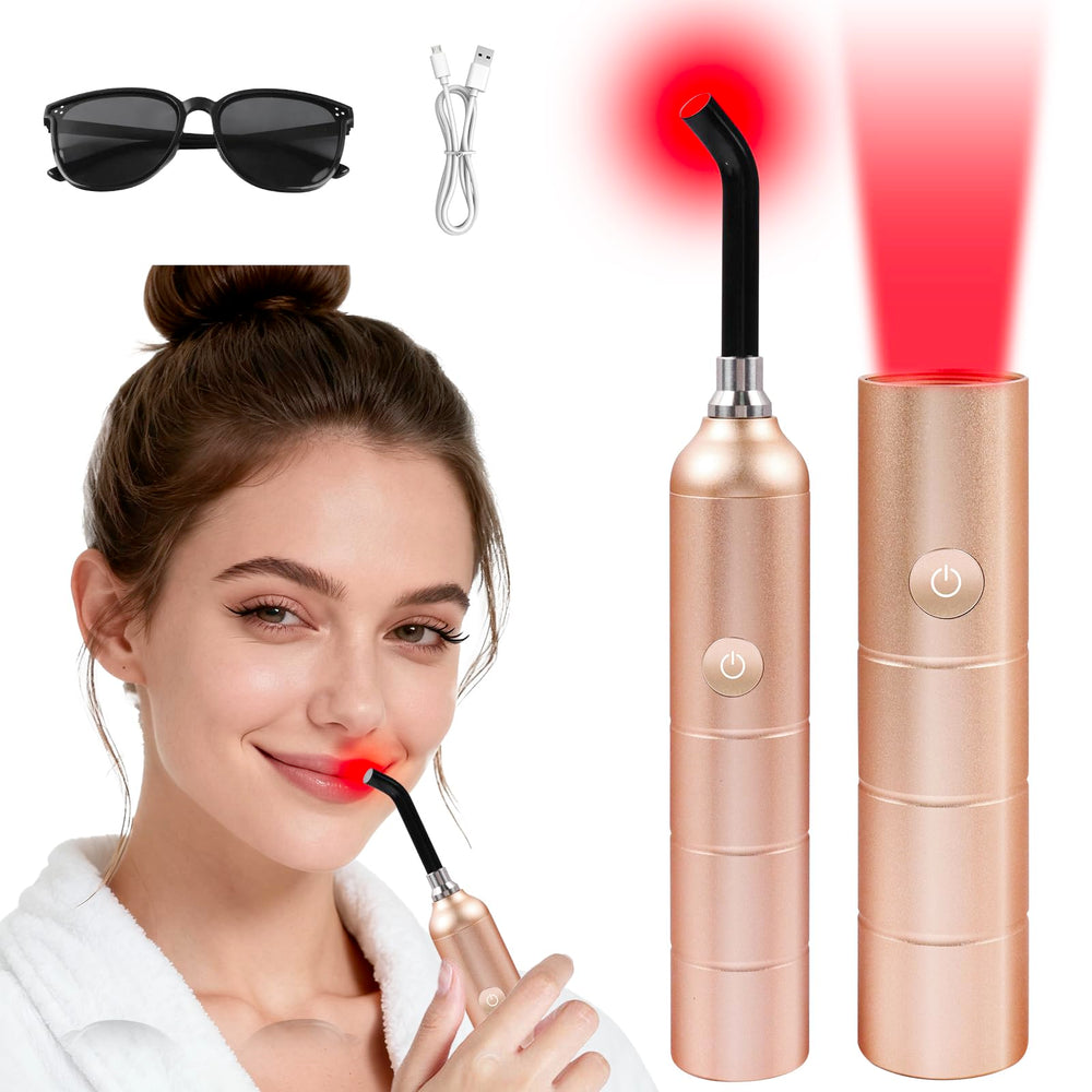 Aswaysun infrared red light therapy device for the face aids skin comfort.