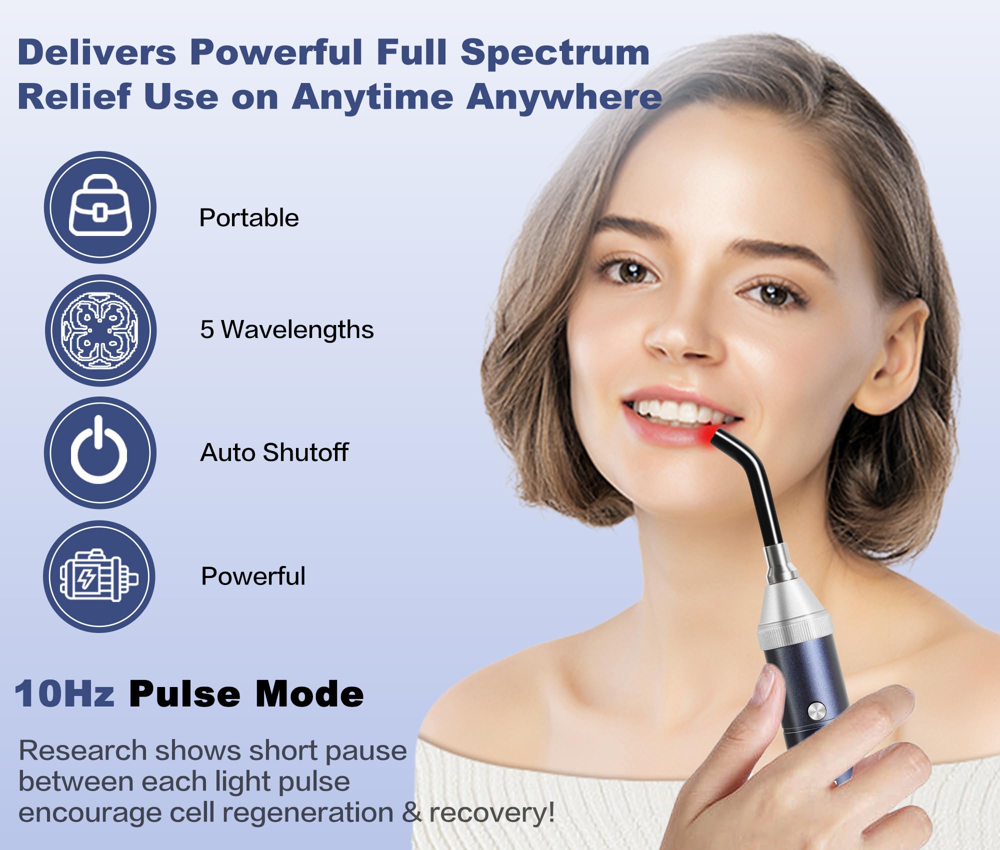 Aswaysun infrared therapy neck: soothing wand for neck tension and improved mobility.