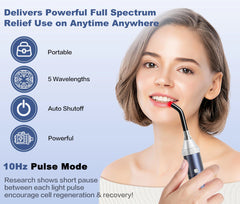 Aswaysun infrared therapy neck: soothing wand for neck tension and improved mobility.