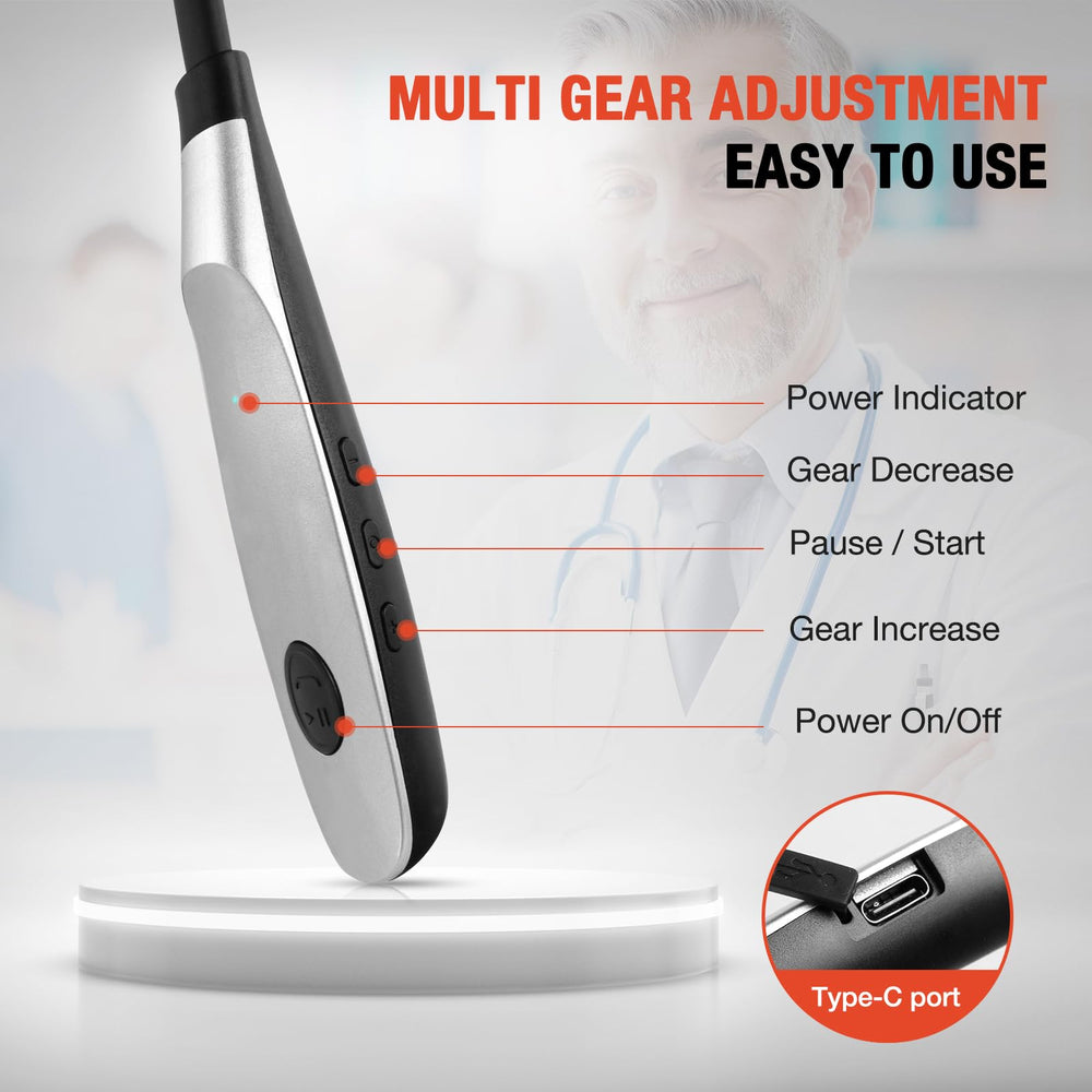 Silicone sleeves in S, M, L fit most ears and noses comfortably.