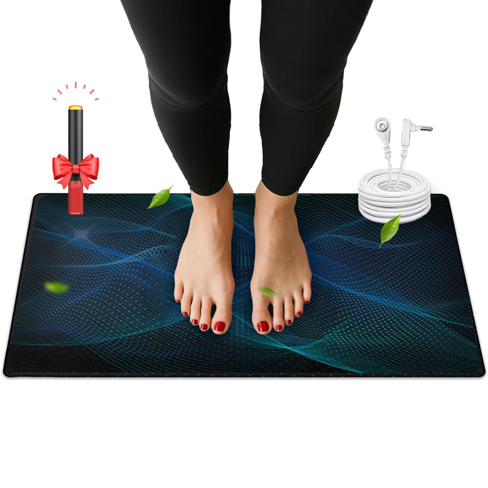 ATE Health grounding mat for desk use enhances focus and promotes grounded workdays.