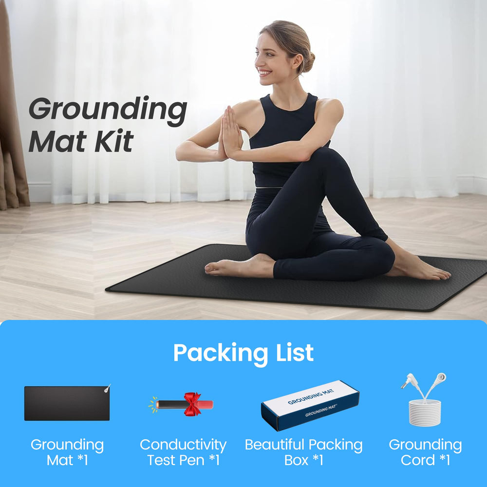 ATE Health indoor grounding mat suitable for home or office wellness spaces.