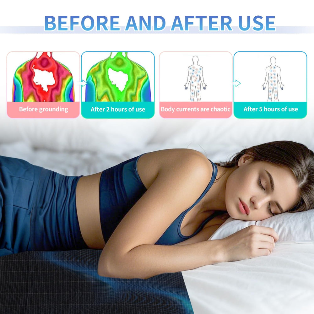 ATE Health organic cotton silver-fiber close-up highlights conductivity and softness