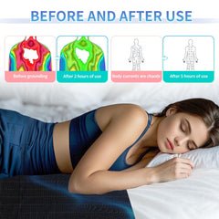 ATE Health organic cotton silver-fiber close-up highlights conductivity and softness