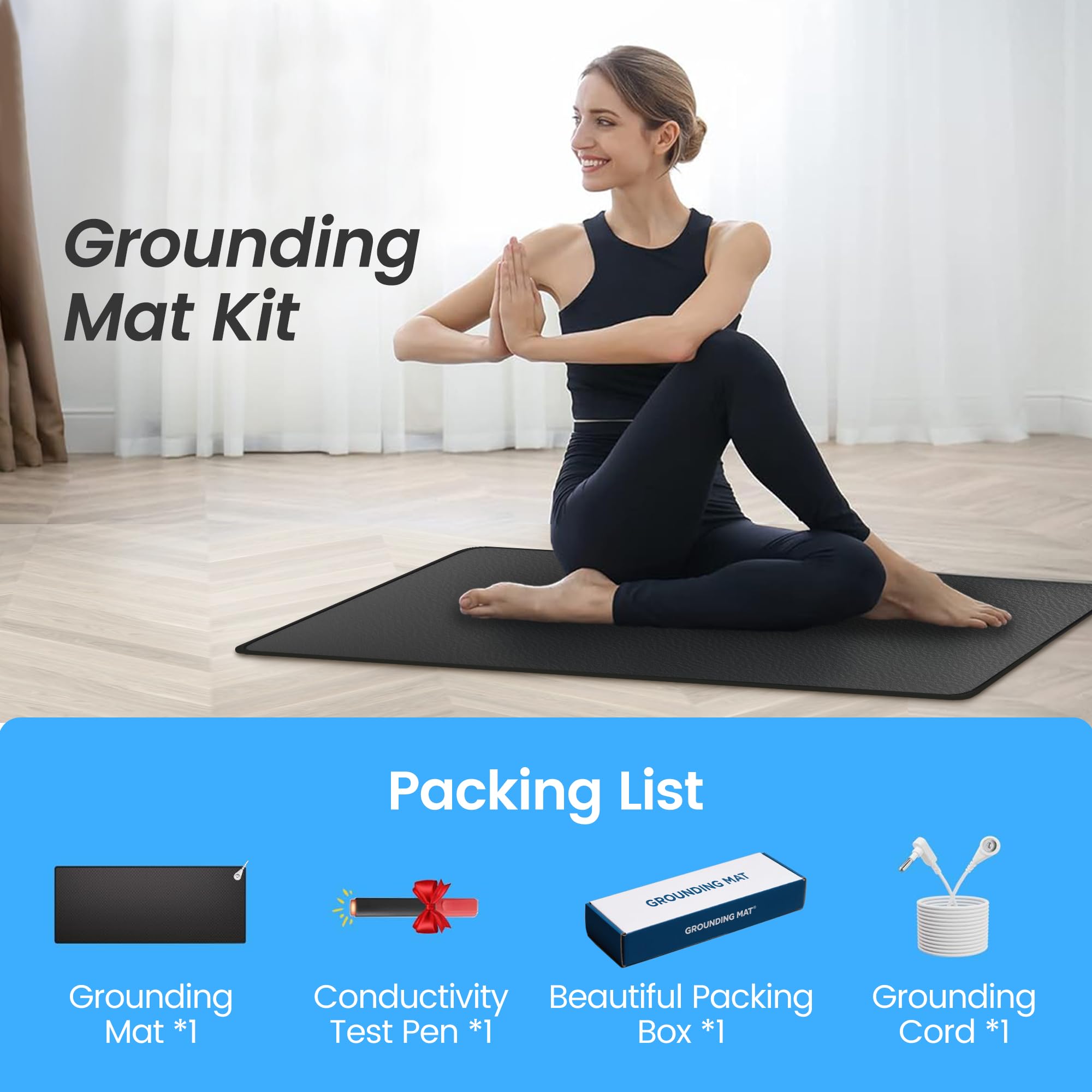 ATE Health travel-ready grounding pad for calmer nights in hotels