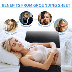 ATE Health grounding sheet demonstrates universal size coverage for twin to king beds