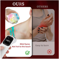 ATGxuxin low-temp 118°F candle delivers gentle heat for skin-safe use.