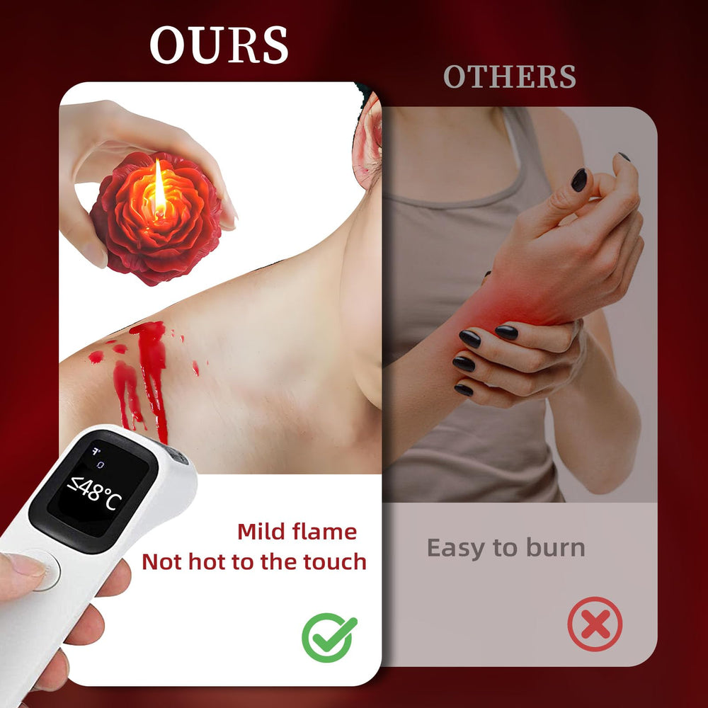 ATGxuxin low temp candles gentle warmth for skin safe use