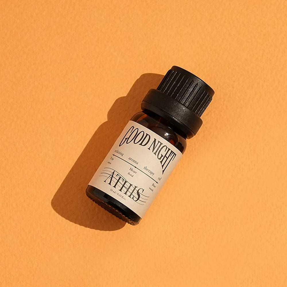 Athis Organic Essential Oil Blends uplifting room ambience, mood-boosting aroma for vibrant spaces.
