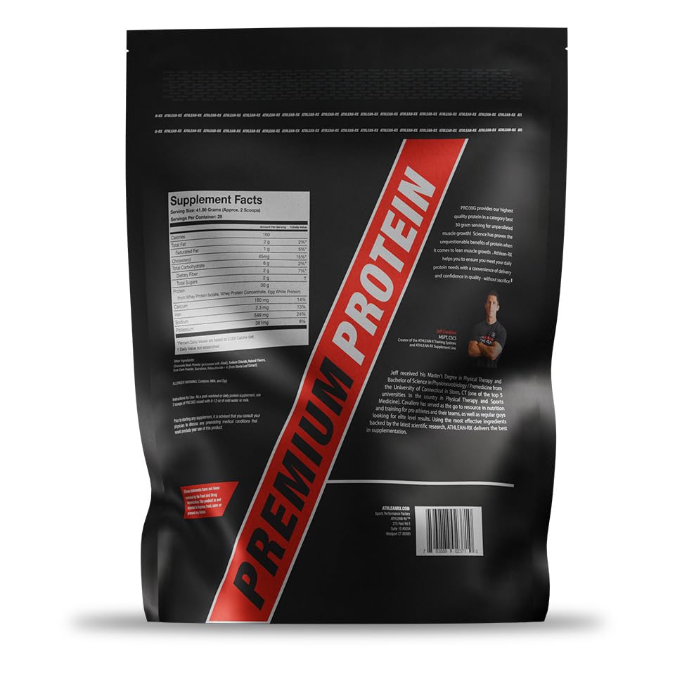 Athlean-RX PRO-30G powder dispensing demonstrates easy-to-mix formula for smooth shakes