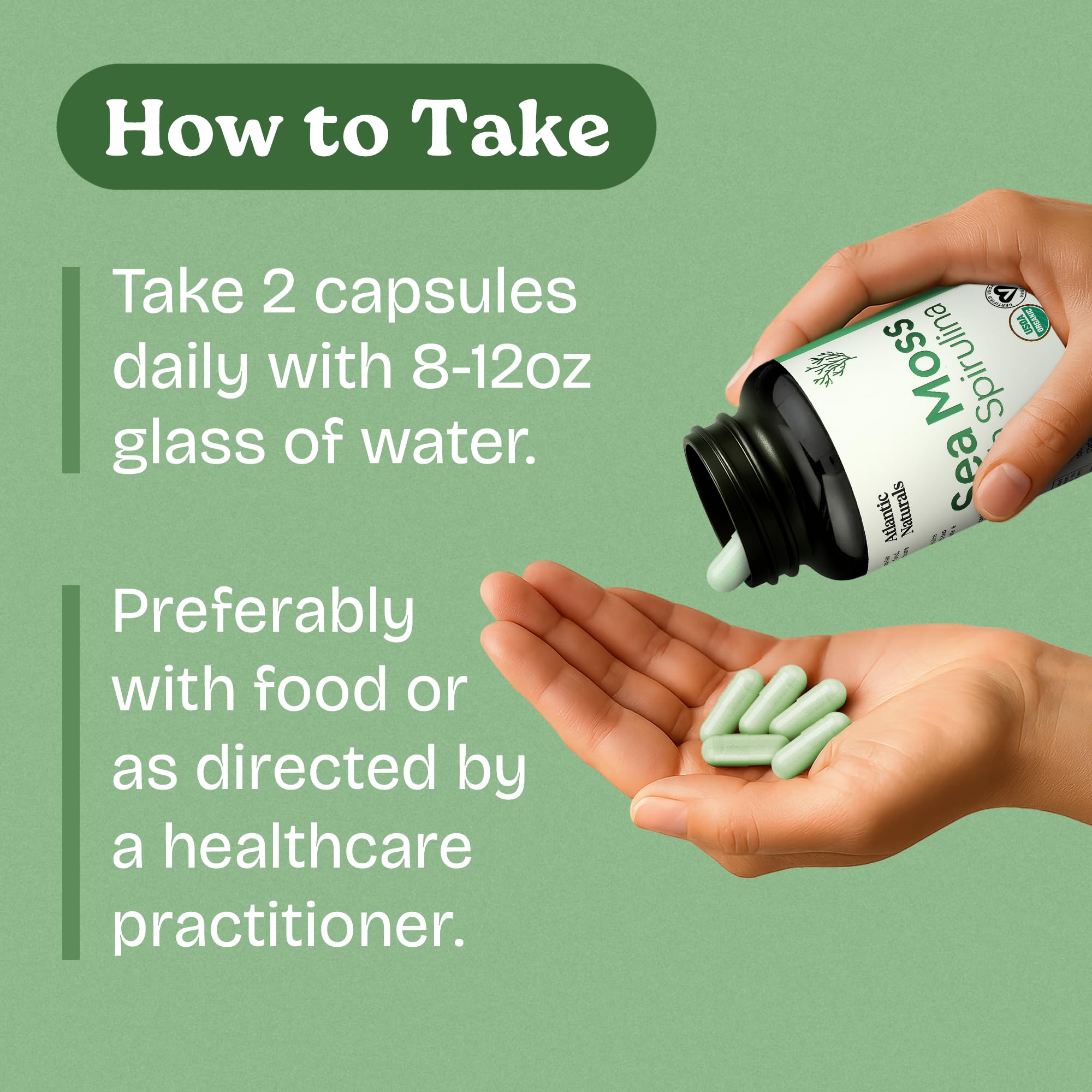 Atlantic Naturals capsules support a simple daily routine