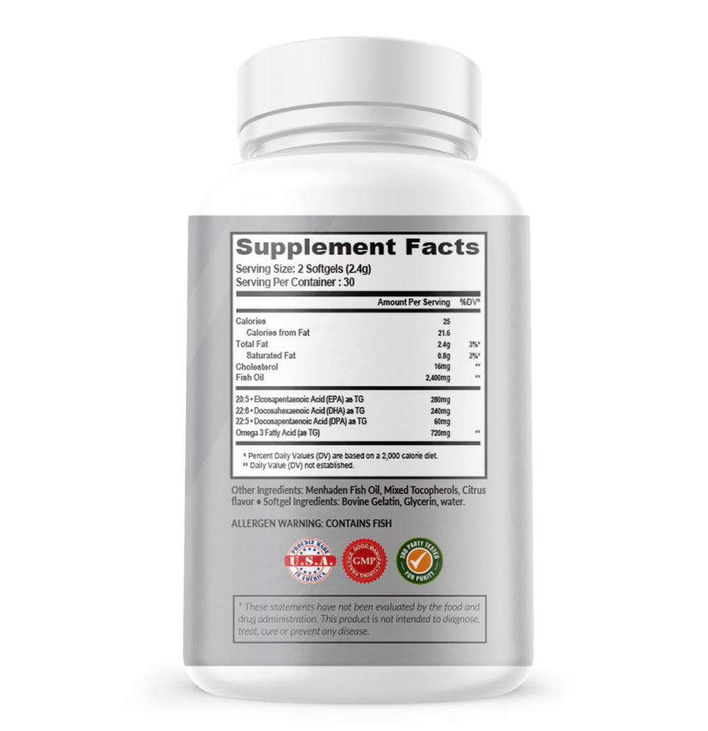 Atlas Nutraceuticals softgels lying on a light background for daily use.