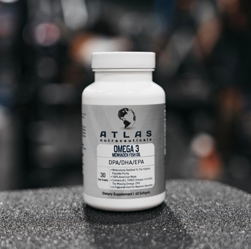 Atlas Nutraceuticals sustainable origin certificate graphic highlights Atlantic catch.