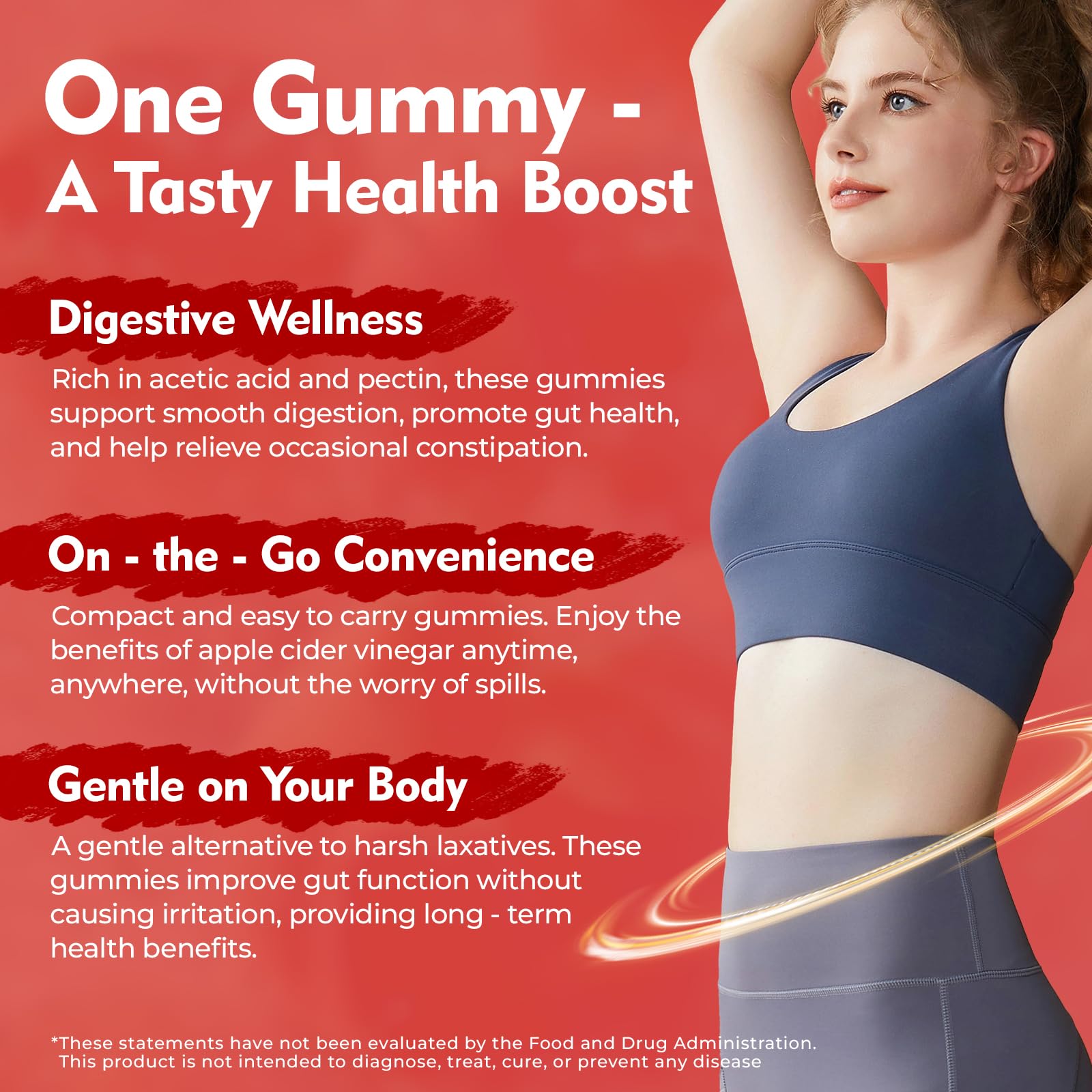 ATLEMISME Gummies highlight vegan plant-based formula and non-GMO certification.